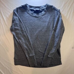 Athleta Sweatshirt Adult XS Gray Yoga Thumb Hole Womens